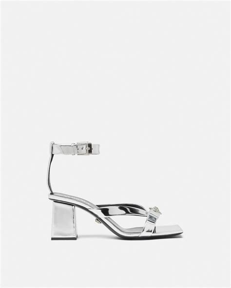 gianni versace 1981 sandals|VERSACE Gianni Ribbon embellished patent.